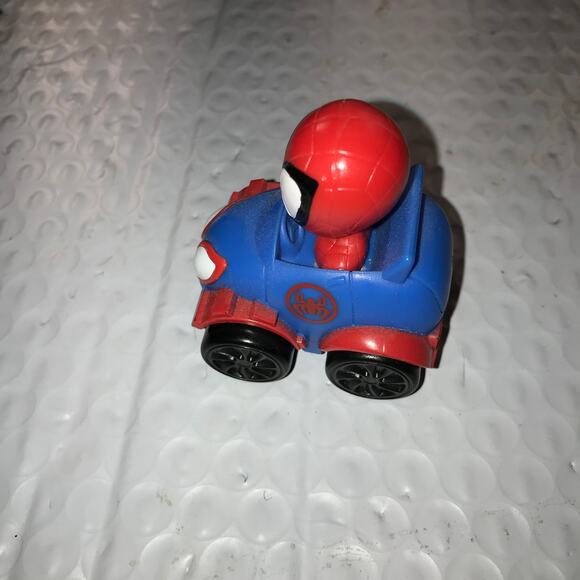 Spidey and His Amazing Friends 2 Mini Vehicles Cars 2in Marvel Lot - Picture 8 of 11